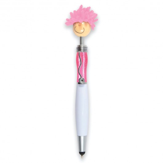Pink Mop Top Jazz Stylus Pens